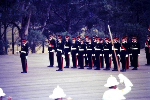1972 496n Final Grad Parade front OCS Patterson Poldoja photo