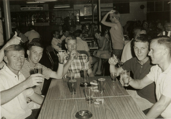 1967 250 From left, Ian Kelly, Jim Curtis, Noel Brunker, John Churchill, Peter Rowe