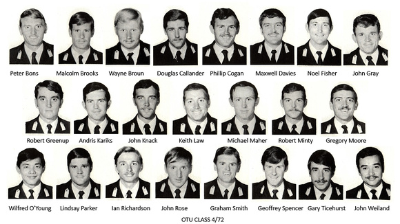 1972 495 Class 4 72 Graduates