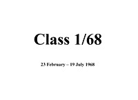 Class 1/68