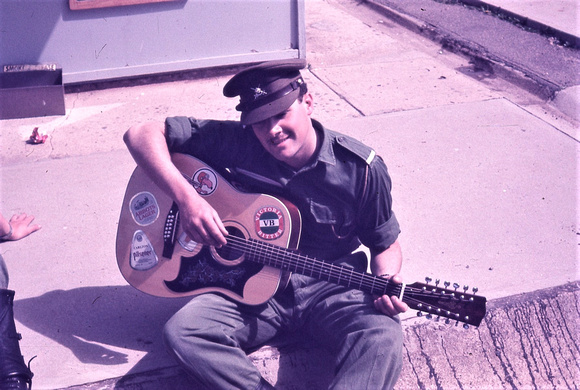 1970 270a Michael Bray, resident guitarist Rayward photo
