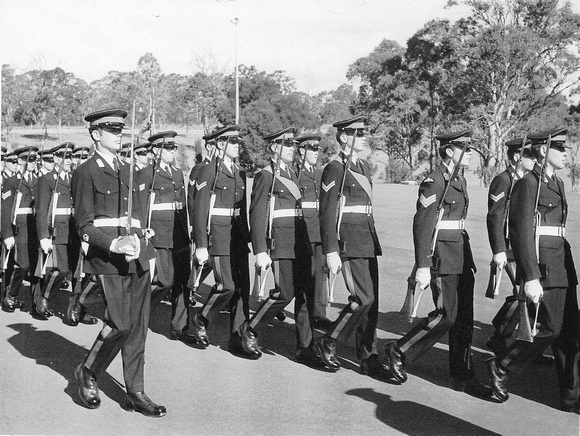 1972 196j Grad Class Slow March Off Maltman photo