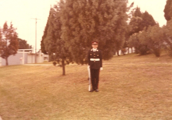 1973 325 Officer Cadet John Hunt