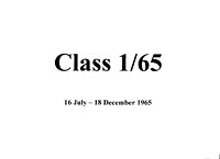 Class 1/65