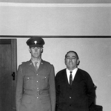 1968 212 OC Leckie and Father 'Jack' 20 Jul 68v Leckie photo