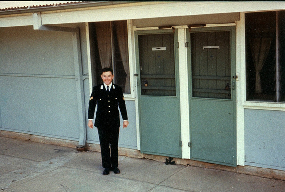1971 152 Cpl Payne Outside Room Payne photo