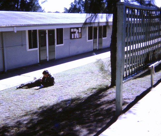 1968 205b OTU View from Room Evans photo