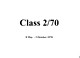 Class 2/70