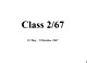 Class 2/67