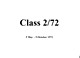 Class 2/72